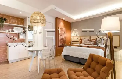 Flat the world disponível para venda com 30m², 01 dormitório e 01 vaga de garagem