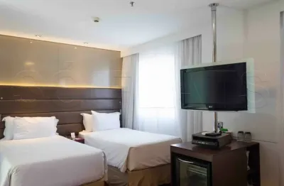 Flat com 40m² 1 dorm 1 vaga para locação na vila olímpia