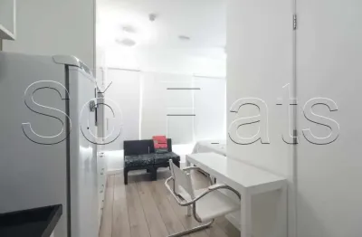 Flat estilo studio disponível para locação contendo 25m² e 1 dormitório próx do hospital são paulo.