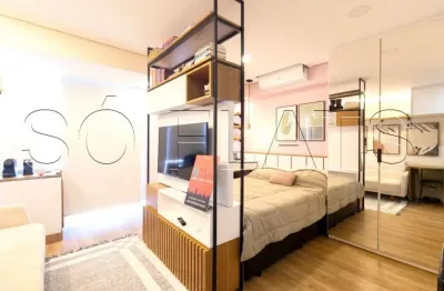 Apto disponível para locação Mobi One Liberdade contendo 30m² próximo ao Metrô São Joaquim.