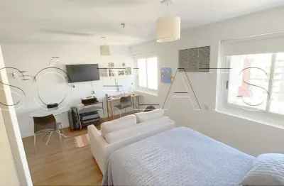 Flat transamérica international plaza disponível para venda com 26m² e 01 vaga de garagem