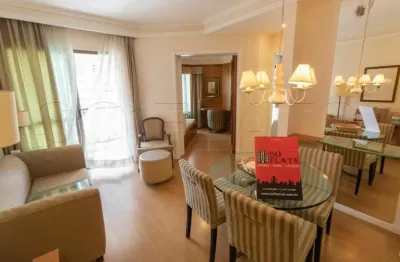 Lindo flat alto padrão na vila nova conceição 02dorms 01 vaga 55m² no pool