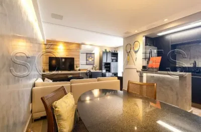 Flat plaza athnee, apto duplex disponível para venda com 75m², 01 dorm e 01 vaga