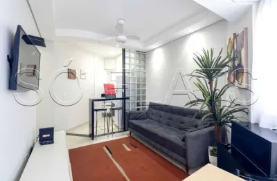 Flat no royal ibirapuera park com boa localização ao lado do ginásio ibirapuera, para locação.