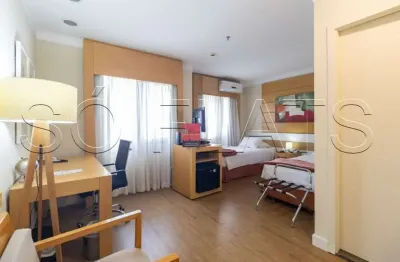 Studio mobiliado com vaga no Campo Belo ao lado de Congonhas ideal para morar ou investir