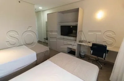 Flat disponivel para venda, transamerica nova paulista, com 1 dormitório e 1 vaga