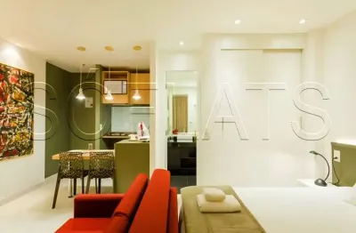 Flat transamerica jardins disponível para venda com 28m², 01 dorm e 01 vaga de garagem