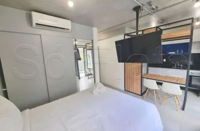 Lindo residencial diseno pinheiros disponível para locação com 32m², 1 dormitório e 1 vaga.