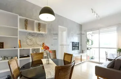 Residencial inn berrini, à venda em brooklin com 74 m², 2 quartos e 1 vaga