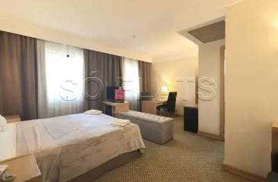 Flat no slaviero guarulhos com 1 dormitório e 1 vaga de garagem disponível para locação.