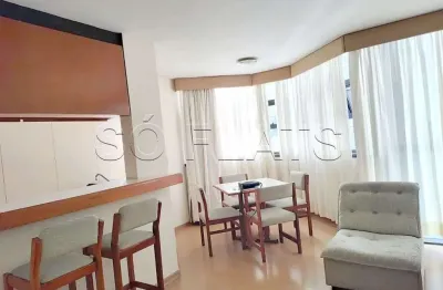 Flat baden baden disponível para venda com 56m², 01 dorm e 01 vaga de garagem