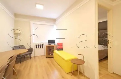 Flat transamérica bela cintra disponível para venda com 26m² e 01 vaga de garagem