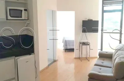 Flat moema studio disponível para venda com 39m² e 01 vaga de garagem