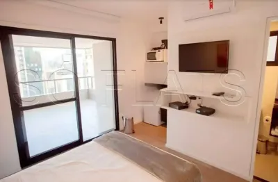 Apto no vn casa do ator disponível para locação com 39m² e 1 dormitório em pinheiros.