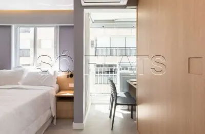 Flat estilo studio no you link paulista disponível para locação próximo da avenida da liberdade.