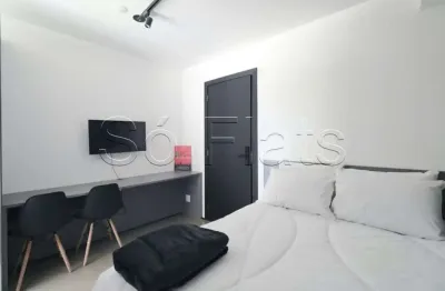 Studio disponível para locação no bairro de moema contendo 22m², 1 dormitório e 1 vaga de garagem.