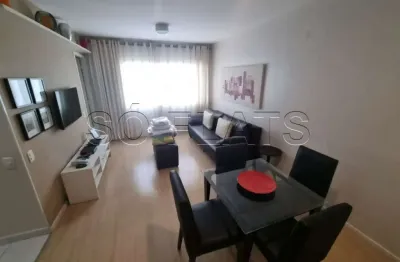 Apto no Itaim Bibi disponível para locação todo mobiliado 42m², 1 dormitório e 1 vaga.