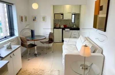 Apto the time no brooklin com 31m², 1 dormitório e 1 vaga disponível para locação.