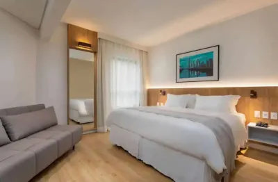 Flat no radisson berrini para morar ou investir  no pool hoteleiro.