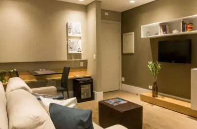 Flat transamérica berrini disponível para venda com 34m², 01 dorm e 01 vaga de garagem
