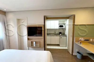 Flat  nações unidas, disponível para venda com 27m² e 01 vaga de garagem