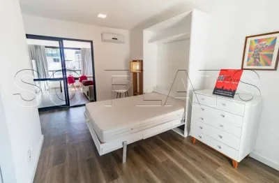 Studio vn casa do ator, disponível para venda com 53m², 01 dormitório e 01 vaga