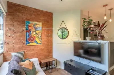 Flat park plaza brooklin, disponível para venda com 49m², 01 dorm e 01 vaga de garagem