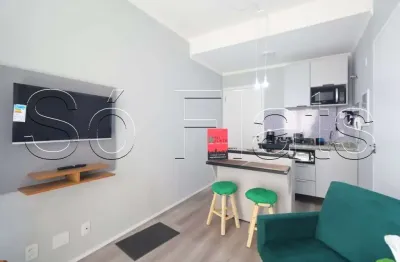 Residencial code aclimação, apto disponível para locação com 28m², 01 dormitório e 01 vaga.