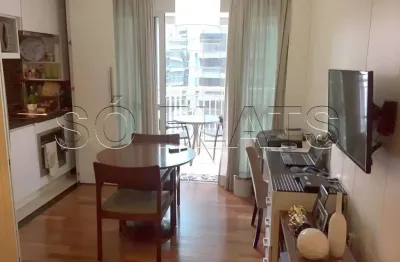 Flat estanconfor villa olímpia disponível para venda com 42m², 01 dormitório e 01 vaga de garagem