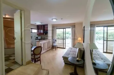 Flat paulista wall street disponível para venda com 49m², 01 dorm e 01 vaga de garagem