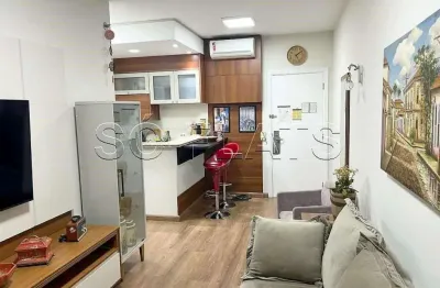 Monumental flat disponível para venda com 37m², 01 dorm e 01 vaga de garagem