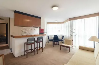 Flat no baden baden disponível para locação com 54m², 01 dormitório e 01 vaga de garagem
