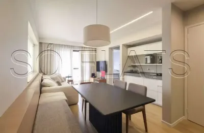 Flat la residence itaim disponível para venda com 02 dormitórios, 69m² e 02 vagas de garagem