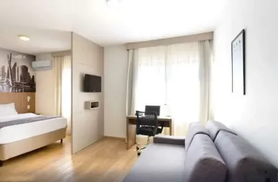 Flat new citi com 1 dorm disponível para locação mobiliado próximo a av 9 de julho