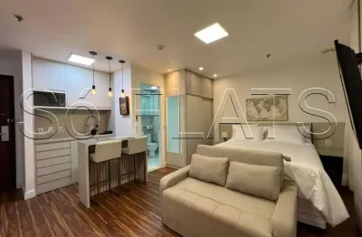 Apto disponível para locação no wyndham sp paulista contendo 27m², 1 dormitório e 1 vaga de garagem.