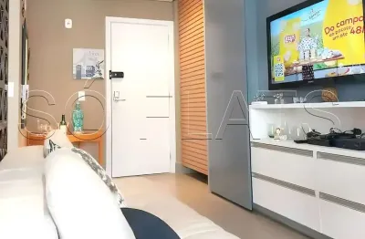 Studio na bela vista com 42m² mobiliado, excelente estrutura e localização privilegiada