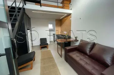 Residencial vila das camélias, apto estilo duplex disponível para locação com 45m² e 1 dorm.