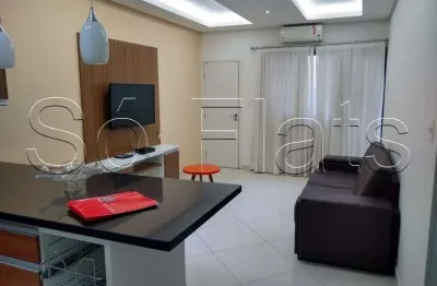 Apto no le bougainville com 55m², 1 dormitório e 1 vaga disponível para locação em alphaville.