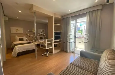 Flat na Bela Vista prox. da Avenida Paulista e Hospital Sírio Libanês, disponível para locação.