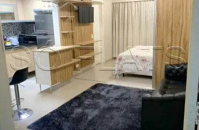 Apto Champs Elysees disponível para locação com 30m², 01 dorm e 01 vaga de garagem.