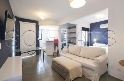 Flat com 1 quarto à venda na Rua Balthazar da Veiga, 592, Vila Nova Conceição, São Paulo