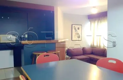 Flat park plaza brooklin, disponível para venda com 48m², 01 dorm e 01 vaga de garagem