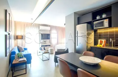 Flat estanplaza nações unidas, disponível para venda com 42m², 01 dormitório e 01 vaga de garagem