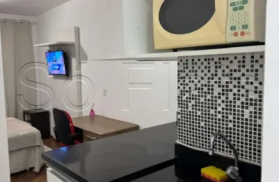 New studio, apto com 1 dormitório e 1 vaga próximo a faria lima, disponível para locação.