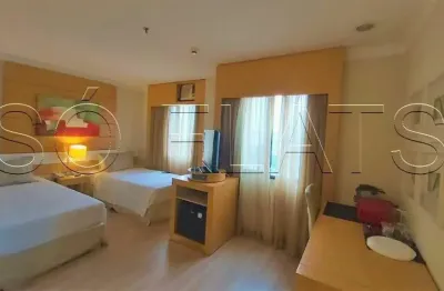 Flat disponível para locação no nobile hotels, perfeito para quem quer ter fácil acesso ao aeroporto