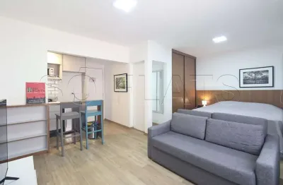 Flat no new citi com 33m² e 1 dorm disponível para locação no itaim bibi prox. da av. nove de julho.