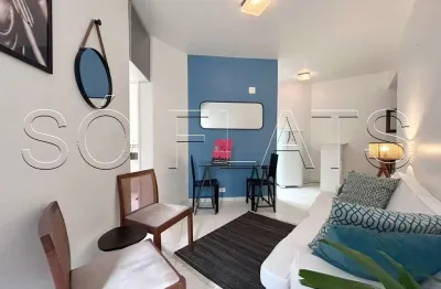 Apto stagium studio prox. da avenida paulista com 1 dormitório 1 vaga de garagem nos jardins.