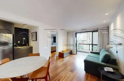 Flat transamérica higienópolis classic disponível para venda com 45m², 01 dorm e 01 vaga de garagem