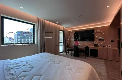 Flat melia jd europa, disponível para venda com 49m², 01 dorm e 01 vaga