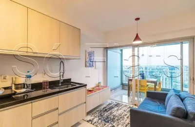 Residencial river one, apto disponível locação com 35m², 1 dormitório e 1 vaga no butantã.